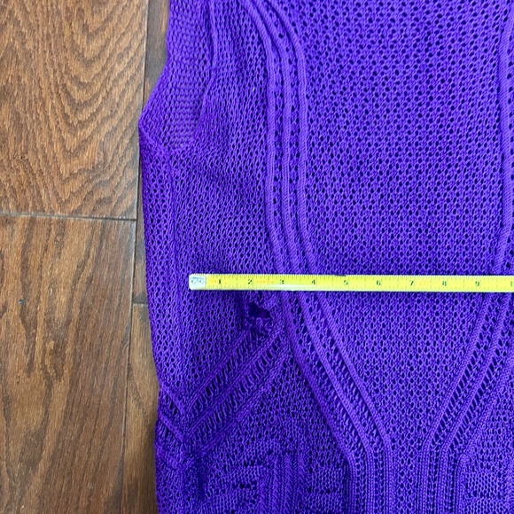 2 Ralph Lauren Dresses NWT Purple Crochet and Orange Belted Dress - Picture 9 of 10